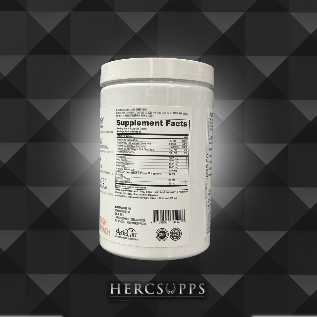 Iron Wolf- Apex- Unleash The Peach