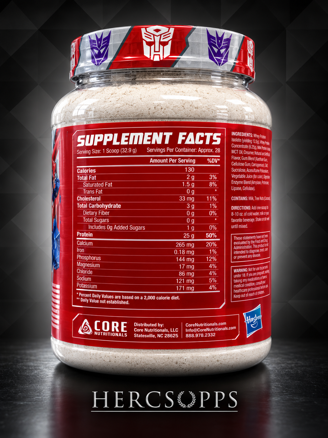 Core Nutritionals - Protron- Mixed Berry Cheesecake
