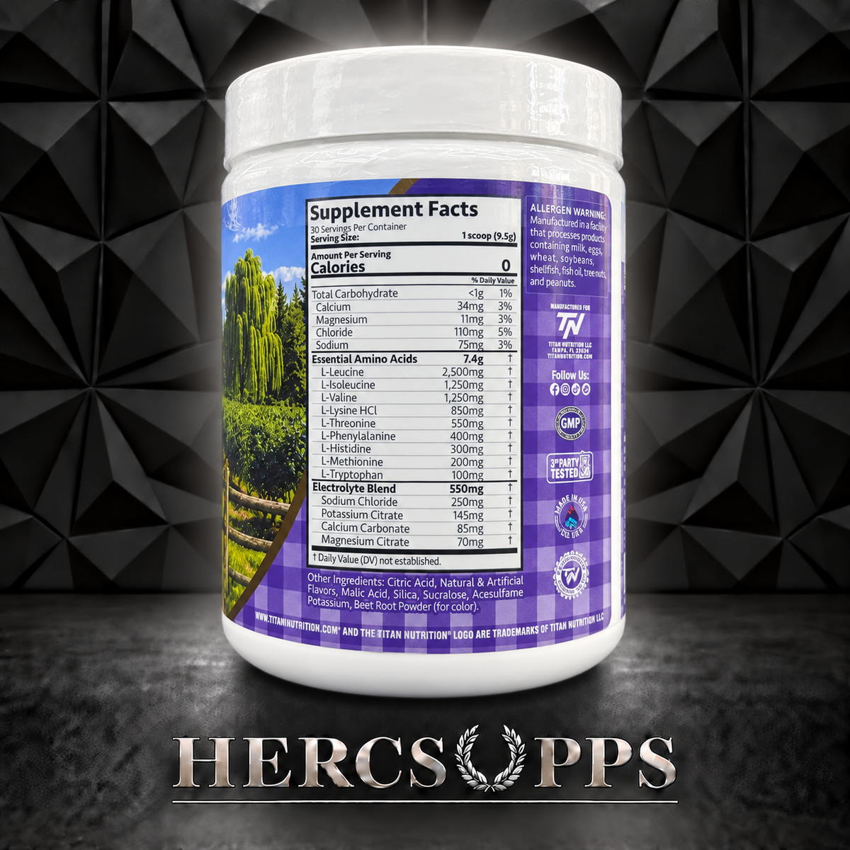 Titan Nutrition- EAA+ - Orchard Berry
