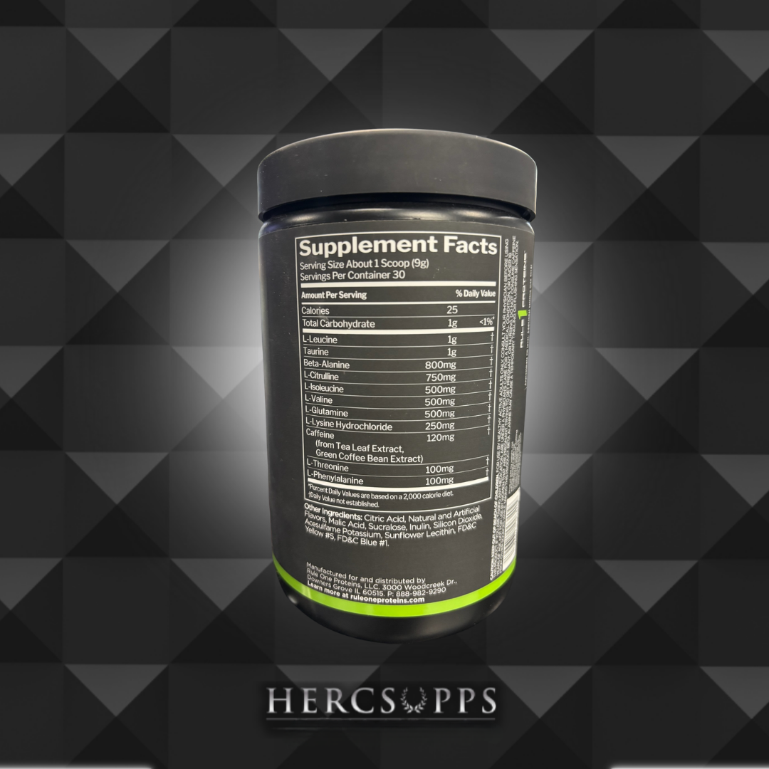 Rule 1- Energized Aminos- Sour Candy