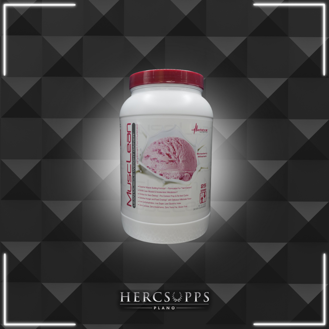 Metabolic Nutrition - MuscLean - 5lb Protein - Strawberry Milkshake