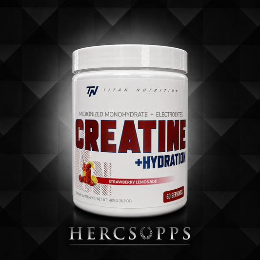 Titan Nutrition - Creatine + Hydration - Strawberry Lemonade