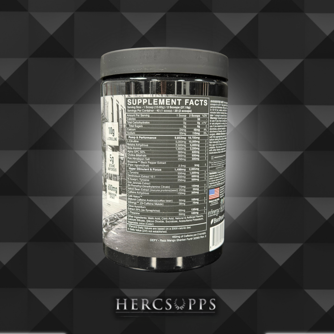 Black Market- Defy - Peach Rings