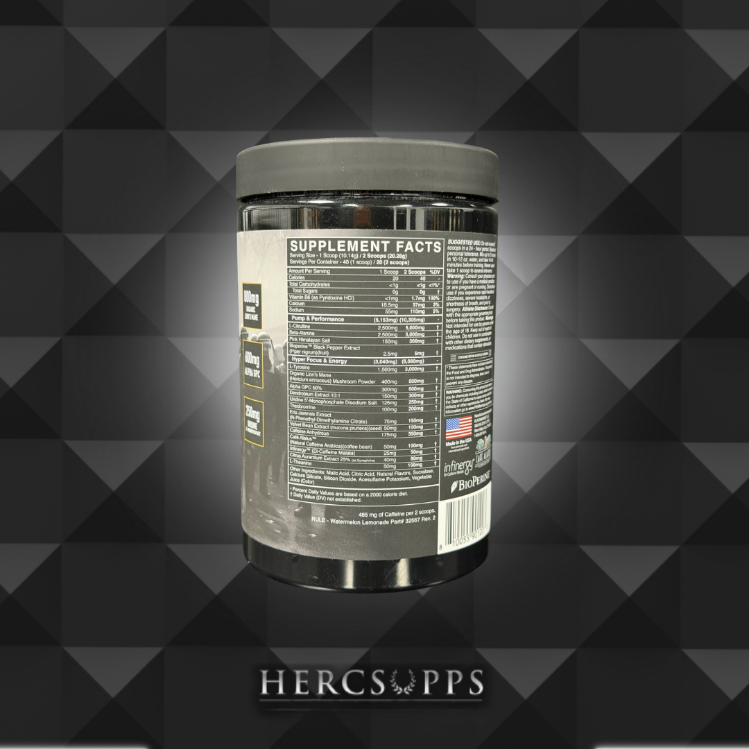 Black Market- Rule - Razz Mango Sherbet