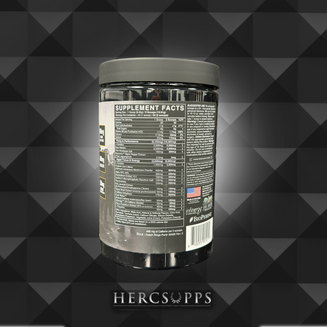 Black Market- Rule - Peach Rings