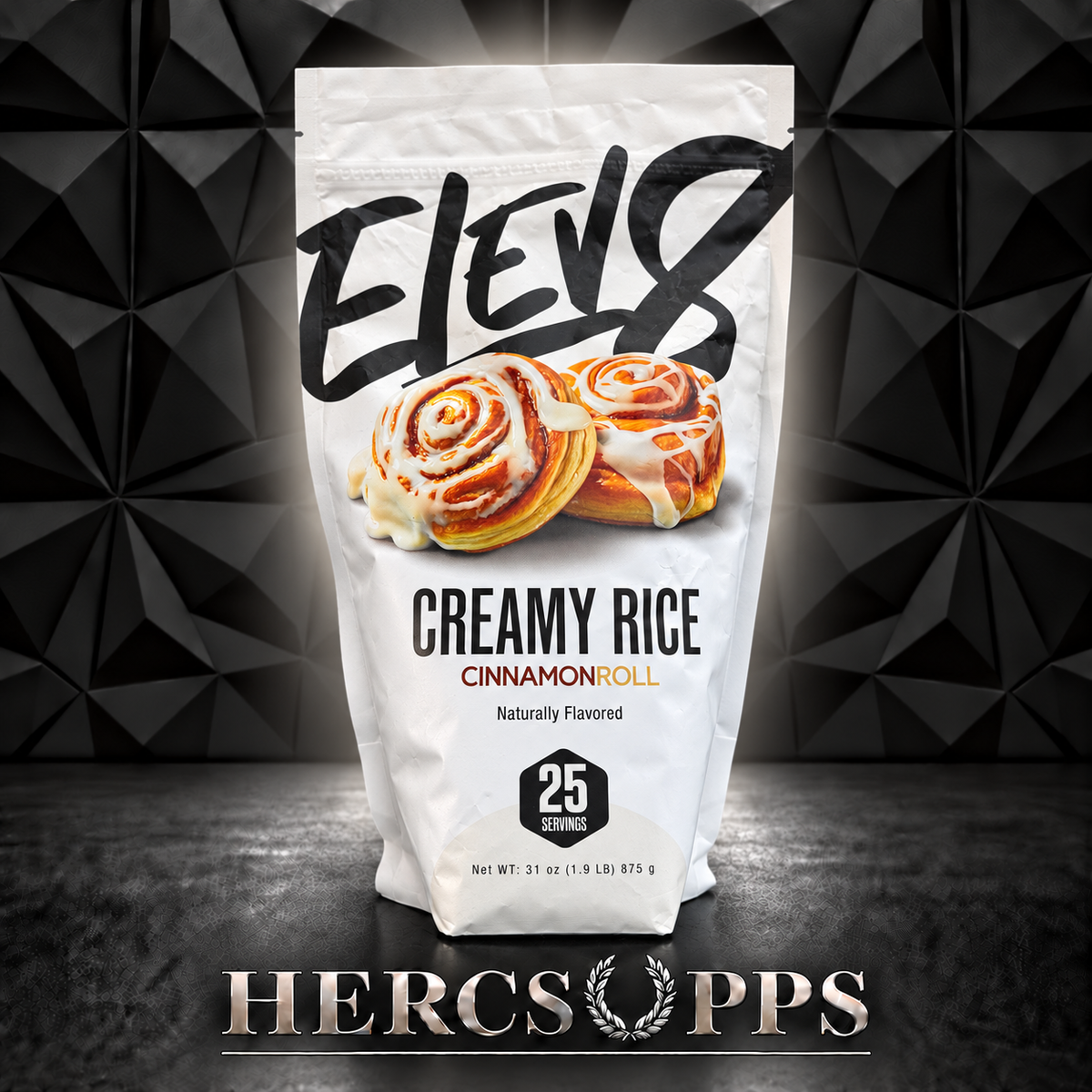 ELEV8- Creamy Rice- Cinnamon Roll