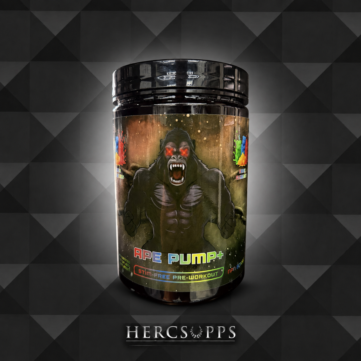 Ape-X Ape Pump+ Sour Gummies