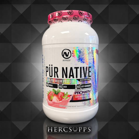 Nutristat- Pur Native 2lb - Strawberry Silk