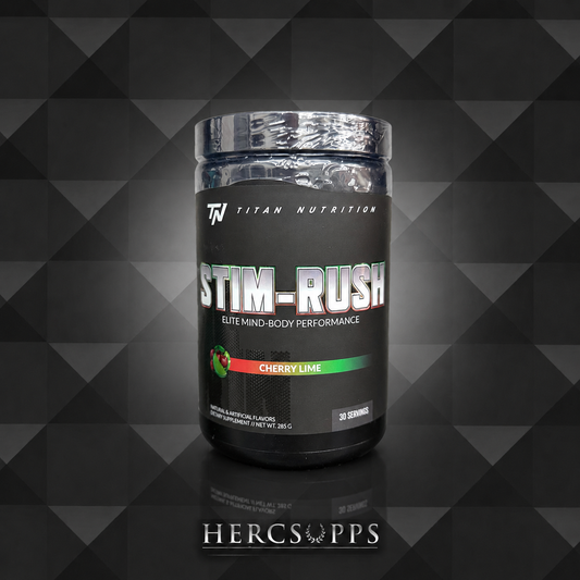 Titan Nutrition- Stim Rush- Cherry Lime