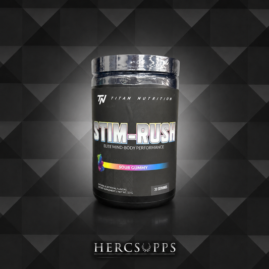 Titan Nutrition- Stim Rush- Sour Gummy