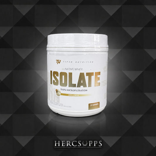 Titan Nutrition - Isolate Native Whey- Vanilla Cream