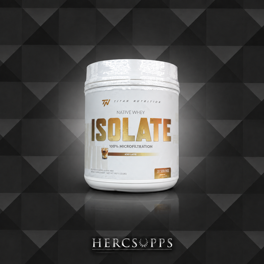 Titan Nutrition - Isolate Native Whey- Iced Latte