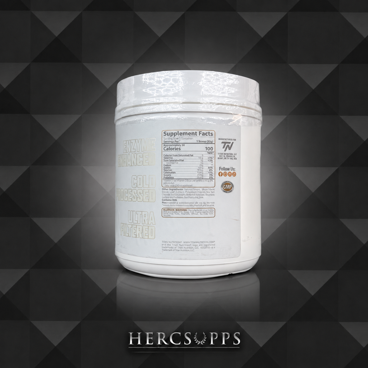 Titan Nutrition - Isolate Native Whey- Iced Latte