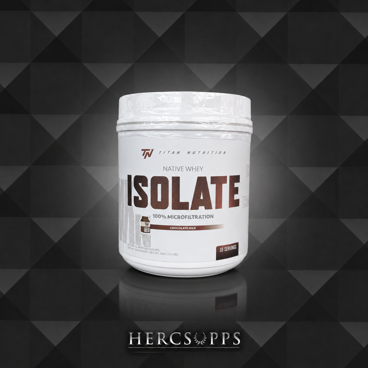 Titan Nutrition - Isolate Native Whey- Chocolate Milk