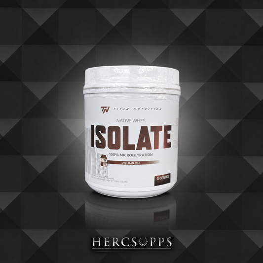 Titan Nutrition - Isolate Native Whey- Chocolate Milk