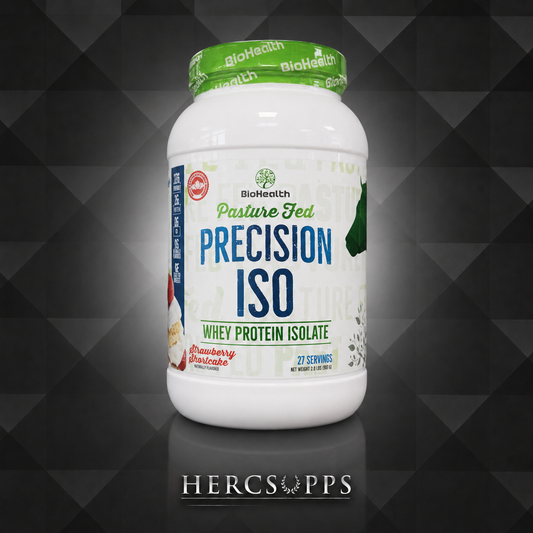 BioHealth - Pasture Fed Precision ISO Whey Protein- Strawberry Shortcake