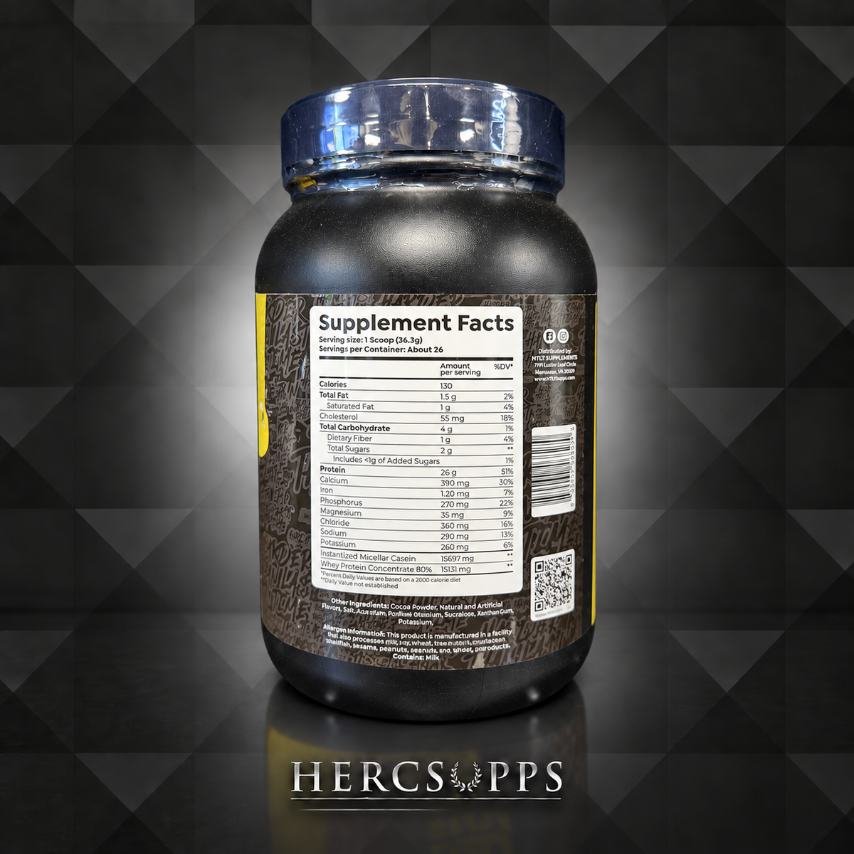 HTLT- Casein+Whey- Chocolate Milkshake