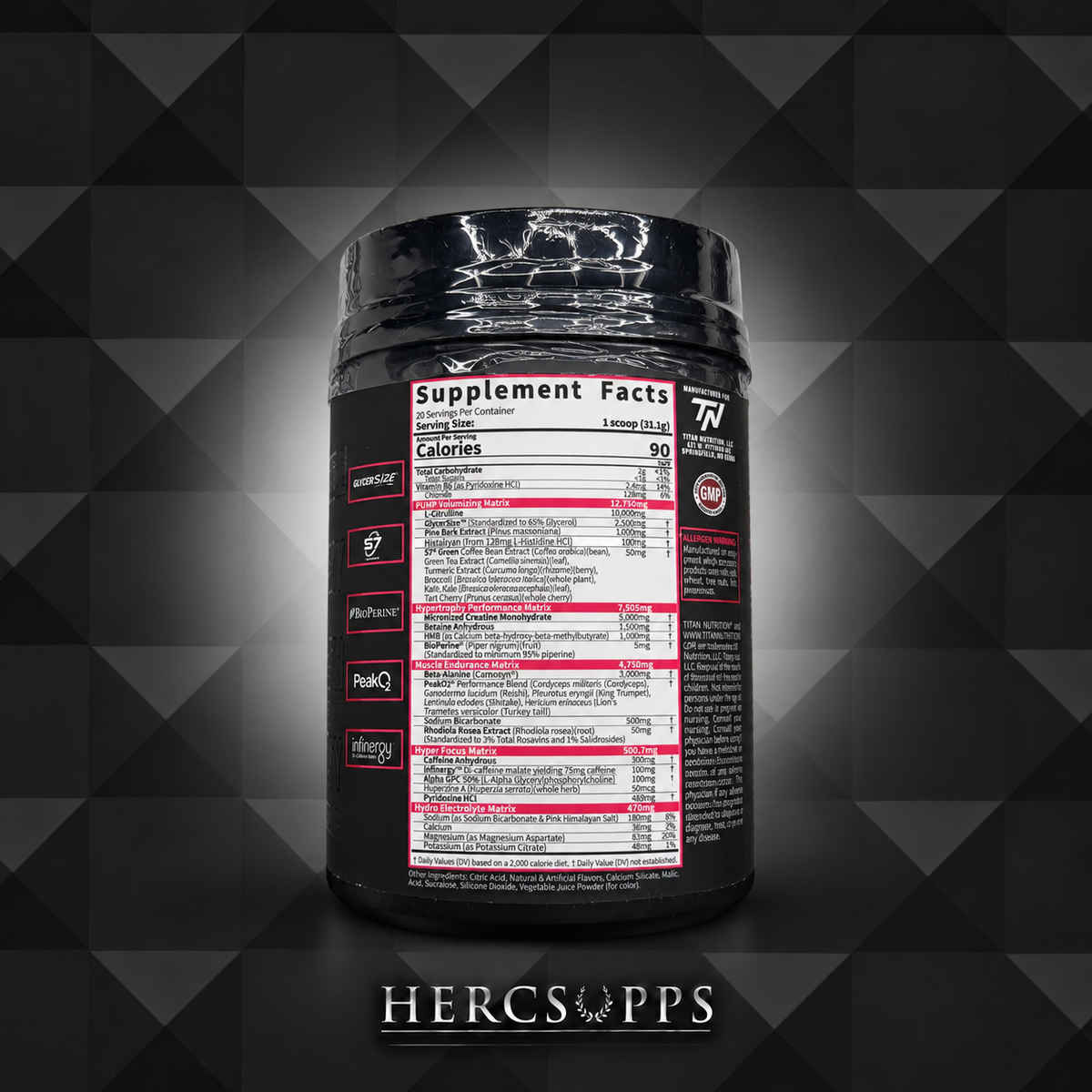Titan Nutrition - Kre-Ex - Watermelon Splash