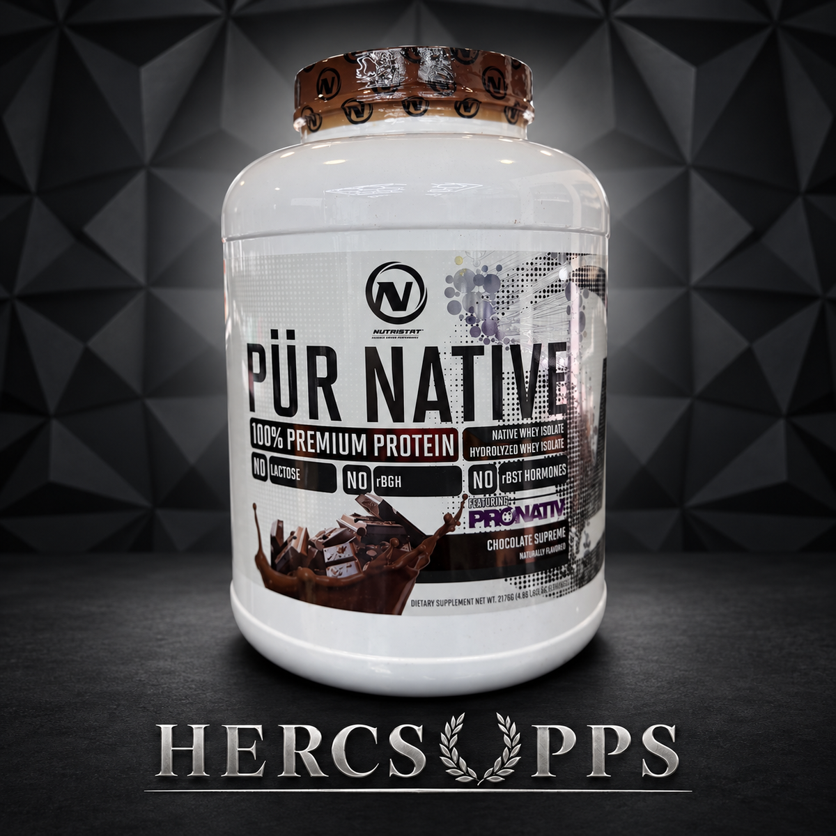 Nutristat- Pur Native 5lb- Chocolate Supreme