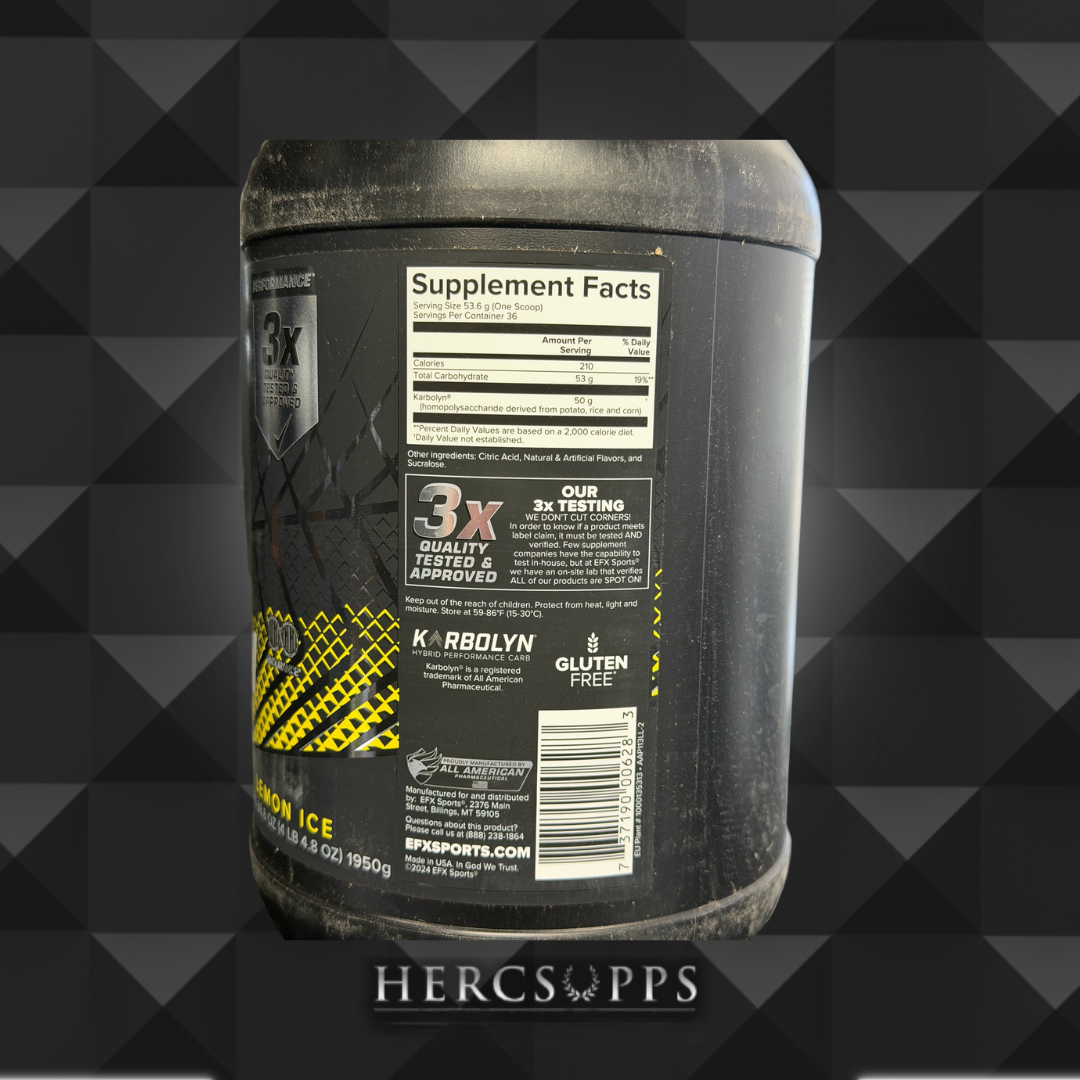 EFX Sports - Karbolyn Fuel 4lb- Lemon Ice