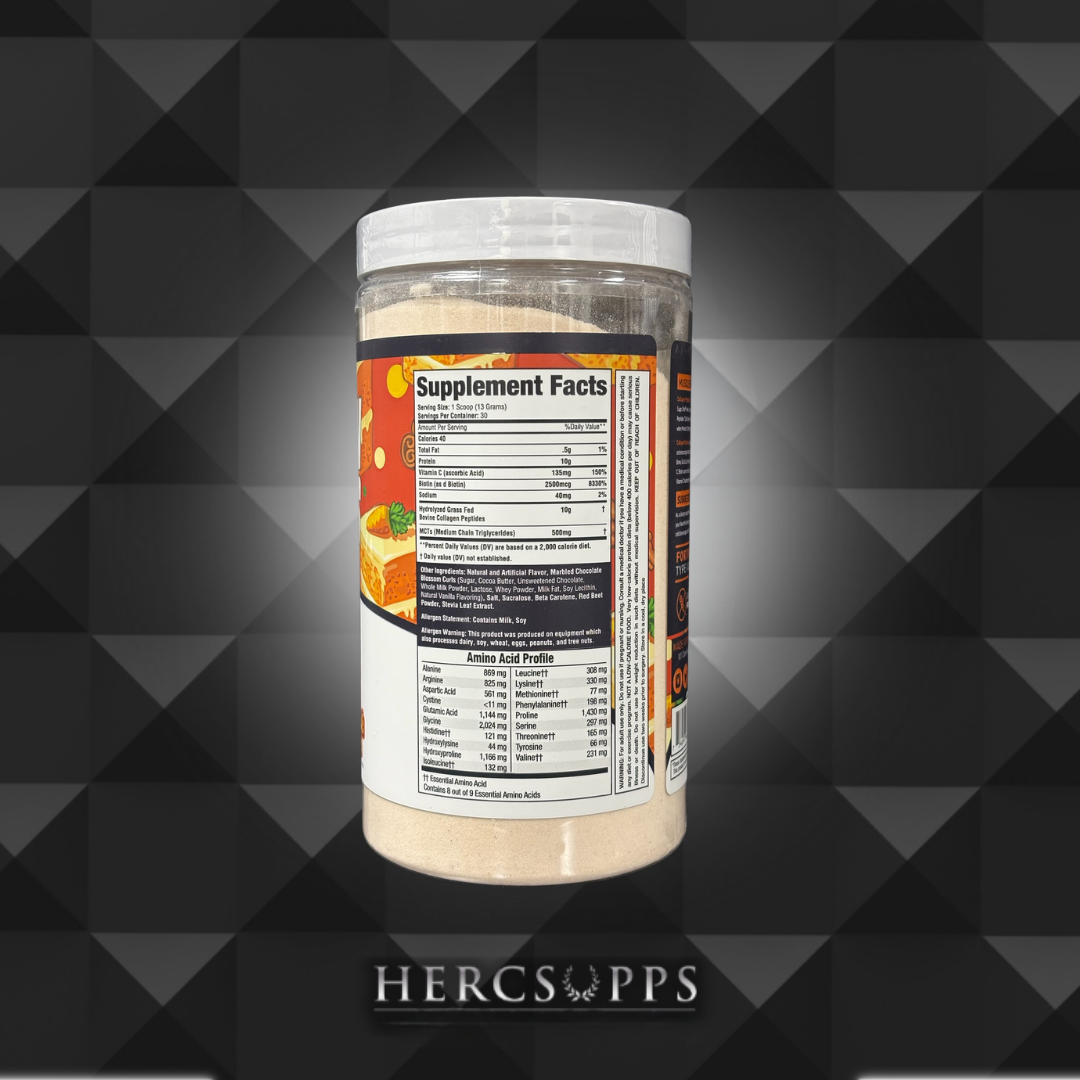 MuscleSport- Collagen- Carrot Cake