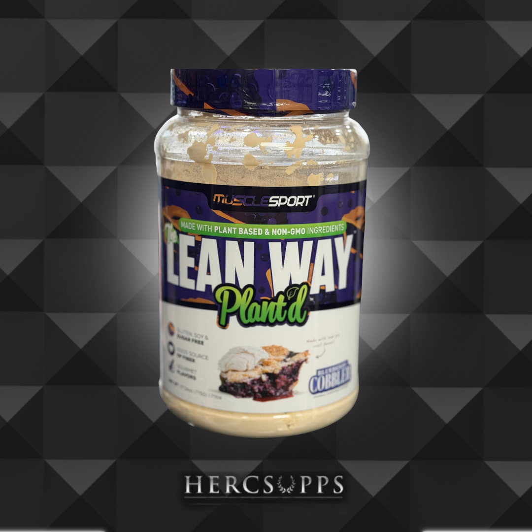 MuscleSport Plant Protein - Blueberry  Cobbler