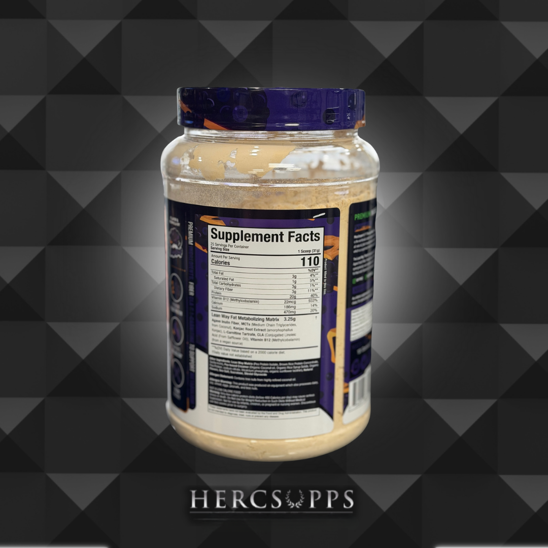 MuscleSport Plant Protein - Blueberry  Cobbler